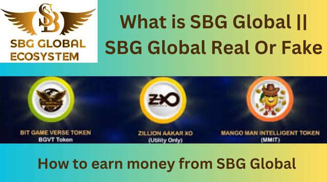 What is SBG Global || SBG Global Real Or Fake